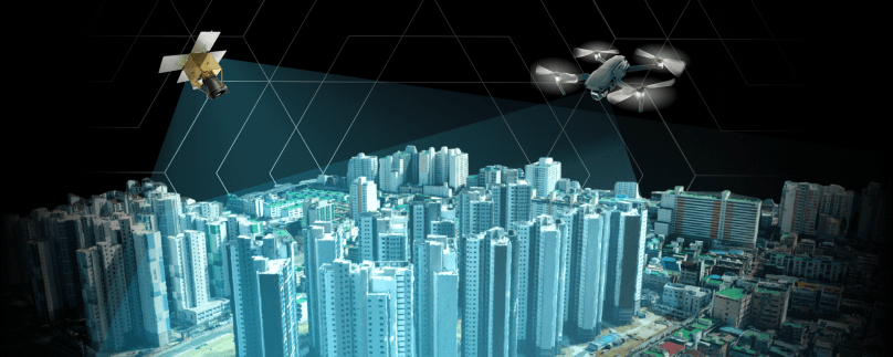 메이사 — 드론·위성으로 촬영한 3D 도시 공간 분석 비주얼